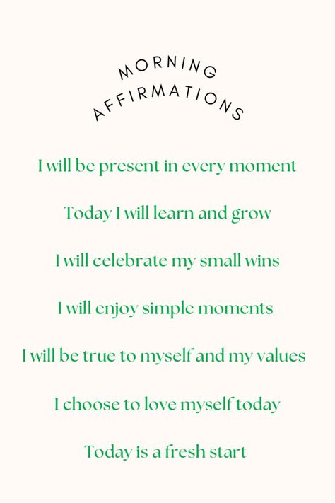 Morning Mantra Affirmations, Routine Affirmations, Postpartum Affirmations, Pretty Affirmations, Intentional Living Quotes, Goddess Quotes, Self Love Self Care, Health Affirmations, Awakening Quotes