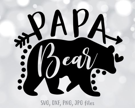 Svg Sayings, Grandma Bear, Sister Bear, Kids Shirts Design, Bear Png, Bear Svg, Brother Bear, Bear Family, Svg Kids