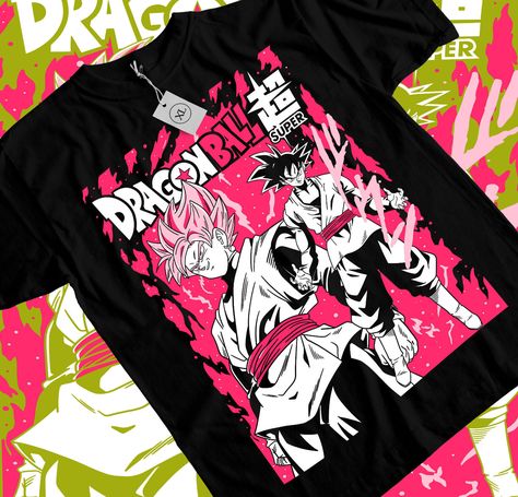 Dragon Ball Z Tshirts, Goku Tshirt, Anime Graphics, Goku T Shirt, Goku Y Vegeta, Dragon Ball Z Goku, Dragon Ball Z Shirt, Black Goku, Dragon Ball Super Artwork