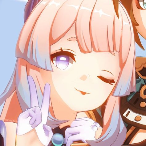 Cr. Monolithiaaa / Genshin Impact / mmd / Anime / anime icons / icons / Gorou / anime icon / cute / kawai / pfp icons / Kokomi Sangonomiya / anime pfp / matching icons / pfp / caps / match / goals Kokomi Sangonomiya, Sangonomiya Kokomi, Pfp Matching, Genshin Impact, Anime