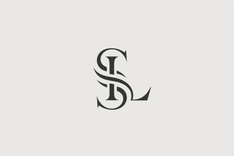 S And L Tattoo, L And S Letters Love, L And S Logo, Sl Monogram Logo, Si Logo Design Letter, L S Monogram, Ls Logo Design Letter, Si Monogram, Si Logo Design