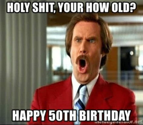 20 Happy 50th Birthday Memes That Are Way Too Funny - SayingImages.com I Look Younger Than My Age, I Look Younger Than My Age Quotes, Looking Younger Than Your Age Quotes, 50th Birthday Meme, Happy 50 Birthday Funny, Birthday Memes For Him, Funny 50th Birthday Quotes, 50th Birthday Wishes, 50th Birthday Quotes