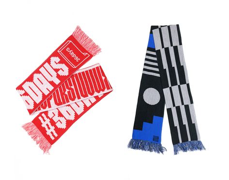 Football Scarf Design, Scarf Illustration, Winter Scarf Pattern, Graphic Scarf, Props Design, Football Scarf, Super Scarf, Scarf Designs, Game Effect