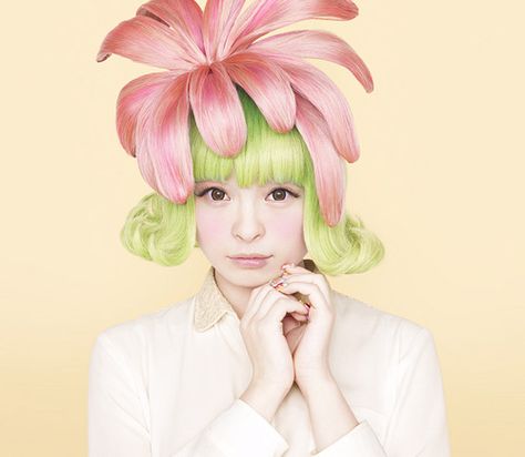 Cool Hair Designs, Poodle Hair, Kyary Pamyu Pamyu, Competition Hair, Nostalgic Images, Pastel Goth Fashion, Fairytale Fashion, Figure Photo, Fantasy Hair