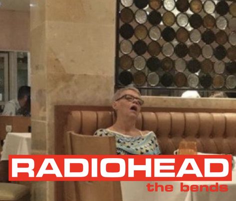 The Bends Radiohead, Radiohead The Bends, The Bends, Live Love Laugh, Radiohead, Live Love, Bend, Album Covers, Memes