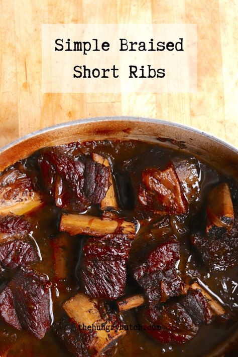 Beef Short Rib Recipes Oven, Short Ribs Dutch Oven, Short Ribs In Oven, Beef Chuck Short Ribs, Short Rib Recipes Oven, Asian Short Ribs, Ribs Recipe Oven, Cooking Short Ribs, Braised Short Ribs Recipe