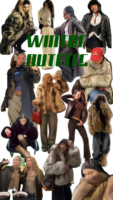 #winteroutfits #fashion #nycstyle #winter #visionboard #outfitideas #furcoat Furcoats Outfits, Nyc Fashion, Faux Fur Coat, Fall Vibes, Daily Outfits, Winter Coat, Fur Coat, Winter Outfits, Faux Fur