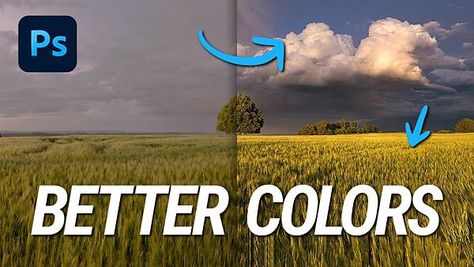 Want to FIX Dull Travel & Nature Photos? Do THIS in Photoshop (VIDEO) | Shutterbug Photoshop Video, Video Nature, Realistic Eye, Travel Nature, Camera Settings, Best Camera, Photoshop Tutorial, Be Better, Landscape Photos