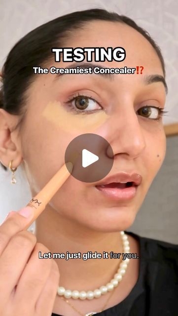 Dimpy Munparia on Instagram: "What are your thoughts? 

-I used this concealer once before recording this and wore it for the whole day. I applied it without any setting spray, compact, or setting powder to ensure I tested it properly, applied it as I would for an everyday no-makeup makeup look. One thing that amazed me is that it didn’t crease. Also didn’t oxidize. It truly is the creamiest concealer!

@nyxcosmetics_in @nyxcosmetics 

[ Nyx pro fix stick correcting concealer, flawless base makeup, cream concealer stick, everyday makeup essential, everyday concealer, makeup review, makeup try ons ]" Flawless Base Makeup, Everyday Makeup Essentials, Nyx Concealer, Flawless Base, Fixing Spray, Correcting Concealer, Concealer Stick, Makeup Spray, Base Makeup