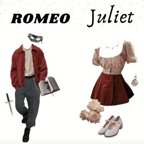 Modern Shakespeare Outfit, Modern Romeo And Juliet Aesthetic, Romeo And Juliet Outfits, Romeo And Juliet Clothing, Modern Romeo And Juliet, Mercutio Romeo And Juliet, Shakespeare Aesthetic, Juliet Costume, Romeo + Juliet Aesthetic