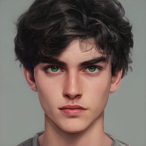 Brown Hair Green Eyes Guy, Black Hair Green Eyes Male, Black Hair Hazel Eyes, Guys With Green Eyes, Boys With Green Eyes, Guys With Black Hair, Black Hair Green Eyes, Brown Hair Boy, Brown Hair Green Eyes