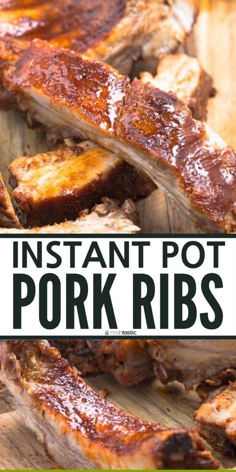 Instant Pot Pork Ribs, Pressure Cooker Ribs, Pork Spare Ribs Recipe, Instant Pot Ribs Recipe, Instant Pot Ribs, Ribs Easy, Pressure Cooker Pork, Bbq Dry Rub, Pork Spare Ribs