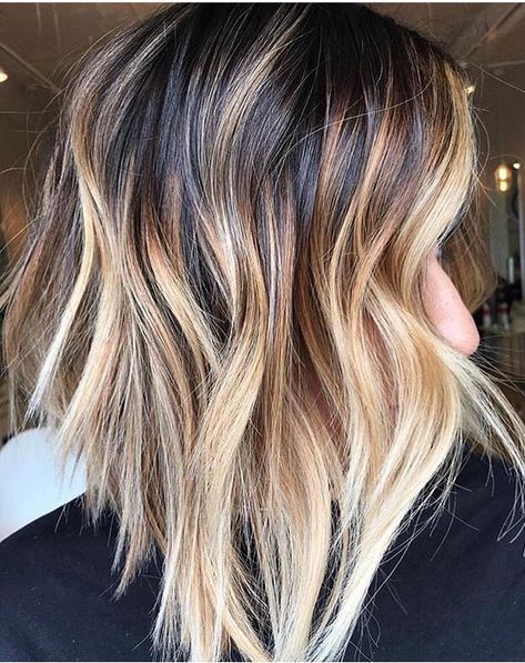 Blonde Ombre Short Hair, Brown To Blonde Ombre, Blond Ombre, Short Ombre Hair, Brown Ombre Hair, Ombre Hair Blonde, Brunette Balayage, Balayage Blonde, Hair Balayage