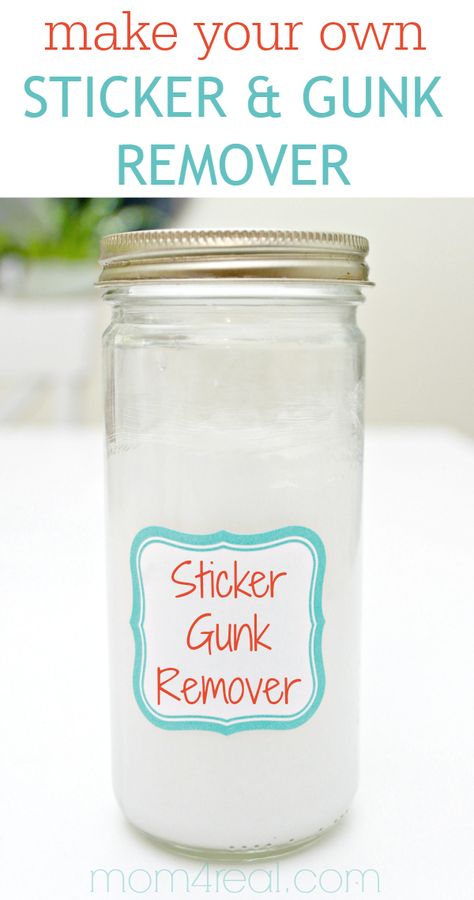 Homemade Goo Gone, Do It Yourself Decoration, Goo Gone, Homemade Stickers, Sticker Removal, Homemade Cleaning Products, Household Cleaning Tips, Diy Cleaners, Cleaning Recipes