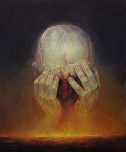 Mariusz Lewandowski, Zdzisław Beksiński, Alex Grey, The Message, Frame Set, Sci Fi Art, Horror Art, Poster Size, All Art