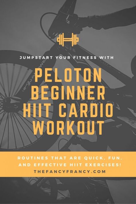 Peloton Hiit Workout, Peloton Schedule, Cardio Beginner, 20 Min Cardio Workout, Beginner Hiit, Peloton Workout, Cardio Workout Routines, Beginners Workout, Full Body Workout Plan