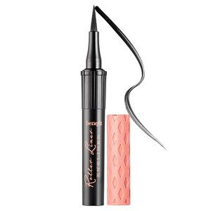 Benefit Eyeliner, Mini Eyeliner, Sephora Eyeliner, Benefit Makeup, Makeup Tutorial Eyeliner, Eyeliner Styles, Waterproof Liquid Eyeliner, Sephora Beauty, How To Apply Eyeliner