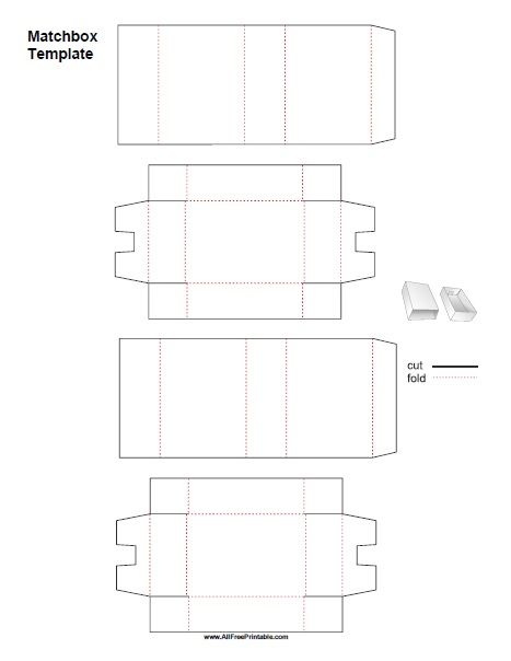 Free Printable Matchbox Template. Free Printable Matchbox Template that can be great for a tiny gift. Great for party favors, gifts for birthdays, Christmas, Easter, Valentines Day. Print this Matchbox Template free using your laser or inkjet printer. To make the matchbox craft you only need a printer, paper, scissors and glue. Just print the template onto a heavy paper, Cricut Matchbox Template, Tiny Box Template, Diy Matchbox Template, Matchbox Template Free Printable, Matchbox Crafts Birthday, Diy Matchbox Crafts, Matchbox Crafts Diy, Matchbox Gifts, Matchbox Diy