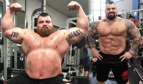 Strong Fat Body Type, Strongman Body Reference, Buff Guy, Eddie Hall, Single Pose, Human Anatomy For Artists, World's Strongest Man, Strongest Man, Man Anatomy