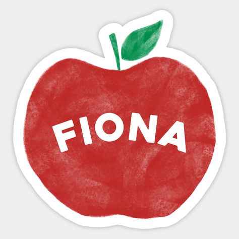 Fiona Apple Sticker, Fiona Apple Logo, Tv Shows Stickers, Apple Sticker, Kindle Paperwhite Case, Fiona Apple, Apple Stickers, Apple Decorations, Bad Bad