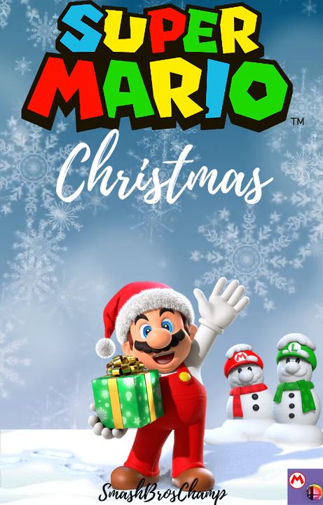 Super Mario Christmas Wallpaper, Super Nintendo World Hollywood, Christmas Wattpad, Goomba Mario, Super Mario Christmas, Mario Christmas, Iphone 6s Wallpaper, Super Mario Bros Party, Christmas Sketch