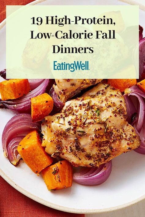 If you're aiming to add some protein to your diet this fall, look no further than these delicious, seasonally-flavored meals. Whether you're looking to support your bone health, improve your digestion or repair your muscles after a workout, enjoying these low-calorie dinners will help you reap the benefits of a protein-rich diet.#highproteinrecipes #lowcalorierecipes #fallrecipes #falldinnerideas #comfortfood Low Calorie Fall Recipes Dinner, High Protein Fall Recipes Dinners, Low Calorie Fall Meals, Fall High Protein Meals, Fall Low Carb Recipes, Fall High Protein Recipes, Low Cal Fall Recipes, High Protein Low Carb Dinner Recipes, High Protein Fall Dinners