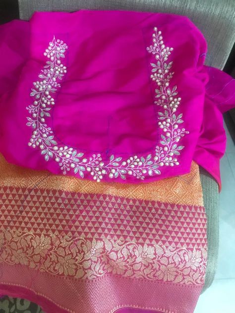 Singaar boutique 8919714848 Silver Maggam Work Blouse Designs Latest, Silver Maggam Work, Silver Maggam Work Blouse Designs, Maggam Work Blouse Designs Latest, Magam Works, Work Blouse Designs Latest, Maggam Designs, 50 Blouse Designs, Work Blouse Designs