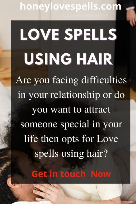 Love spells using hair Love Spell Using His Hair, Love Spell With Hair, Spells Using Hair, Luciferian Witchcraft, Full Moon Love Spell, Fix Marriage, Magical Herbs Witchcraft, Herbs Witchcraft, Voodoo Love Spells