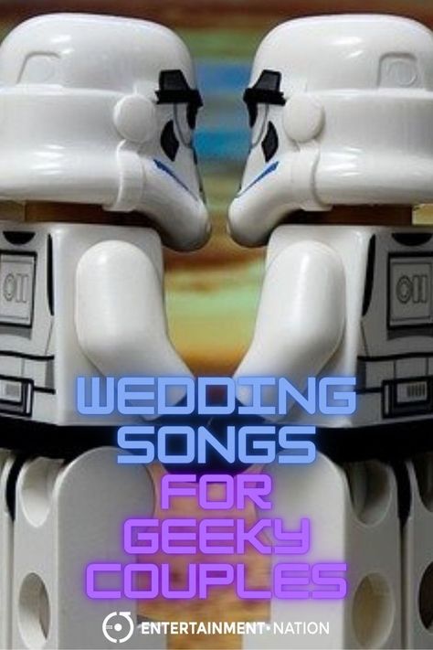 Inject a bit of YOU into your wedding! 🤩 Whether you love all things 'geek culture' or just want something unique for your wedding day, you'll love this list of geeky music from movies, TV and video games! 🎬📺🎮 Check out our top picks here 👉 https://www.entertainment-nation.co.uk/blog/wedding-music-for-the-geeky-bride-and-groom/ Wedding March Songs, Wedding Song Ideas, Wedding Processional Music, List Of Themes, Wedding Music Playlist, Processional Songs, Video Game Wedding, Geeky Chic, Wedding Processional