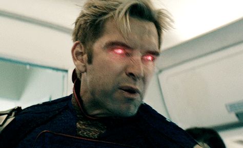 Homelander Season 1, Homelander Gif Banner, Homelander Laser Eyes, Homelander Gif, Homelander Pfp, The Boys Homelander, Anthony Starr, Antony Starr, Smile Gif