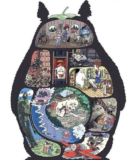 Art Studio Ghibli, Studio Ghibli Poster, Studio Ghibli Fanart, Personajes Studio Ghibli, Studio Ghibli Background, Studio Ghibli Characters, Ghibli Artwork, Pub Decor, Studio Ghibli Movies