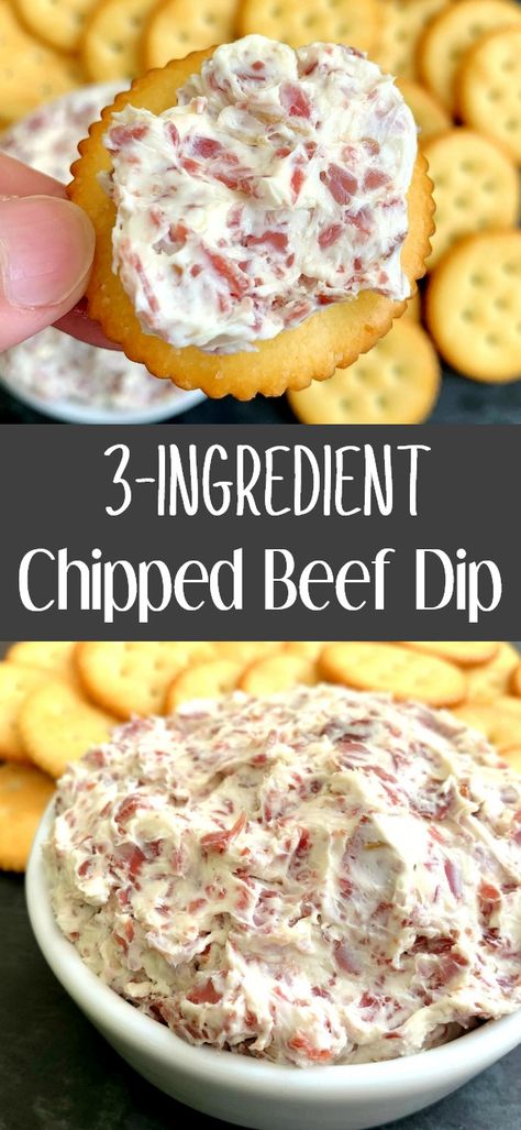 Cream Cheese And Dried Beef Dip, Dried Chipped Beef Recipes, Dried Beef Dip Cold, Chipped Beef Dip Recipe, Chipped Beef Pinwheels, Chipped Beef Dip Warm, Creamed Chipped Beef Cheese Ball, Rye Bread Dip With Chipped Beef, Chopped Beef Cheeseball