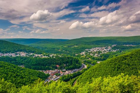 Where to Go Hiking in Pennsylvania's Lehigh Valley Bushkill Falls, Jim Thorpe, Mountain Getaway, Lehigh Valley, Go Hiking, Appalachian Trail, Flagstaff, Enjoy Nature, Best Hikes