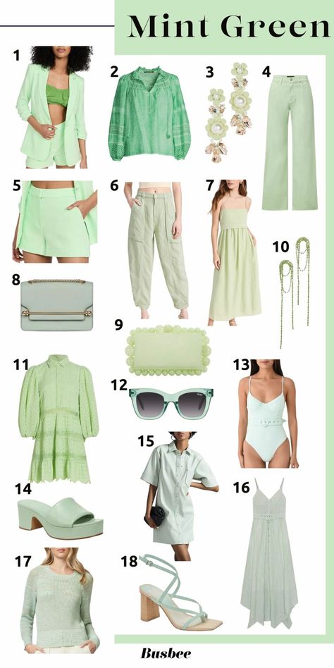 Mint Green Color Combinations Outfits, Light Green Outfits For Women, Mint Green Indian Dress, Mint Green Fashion Aesthetic, Mint Green Asian Dress, Mint Green Dress Outfit, Mint Outfits, Mint Colour Lehenga, Mint Green Wedding Jewelry