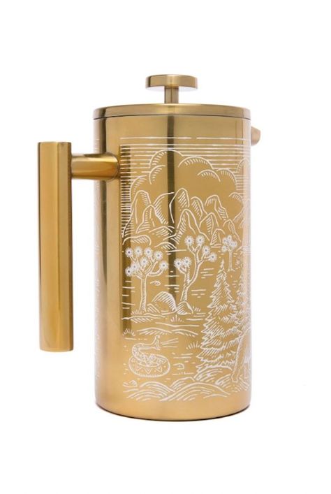 Purchase the National Parks brass French Press and support our country's national parks with your purchase. Parks Project, Homemade Food Gifts, French Gifts, Giving Tuesday, Morning Ritual, Give Back, Artistic Expression, Get Outside, Giving Back