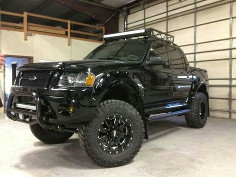 Lifted Ford Explorer, 2013 F150, Truck Lifted, Ford Sport Trac, Explorer Ford, Ford Sport, Cool Truck Accessories, Ford Suv, 2014 Ford F150