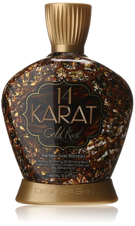 New Sunshine Designer Skin Bronzer, 14 Karat Gold Rush, 13.5 Ounce ** Read more reviews of the product by visiting the link on the image. (This is an affiliate link) Designer Skin Tanning Lotion, Tanning Supplies, Haircare Shampoo, Tanning Tips, Perfect Tan, Tanning Lotion, Gold Rush, Care Routine, Makeup Inspo