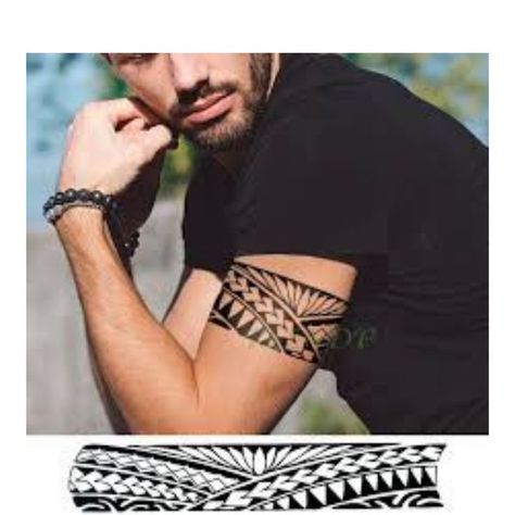 Maori Tattoo Arm, Polynesian Tattoo Sleeve, Tattoo Homme, Armband Tattoos For Men, Band Tattoos For Men, Baby Tattoo Designs, Wrist Tattoo Ideas, Armband Tattoos, Forearm Band Tattoos