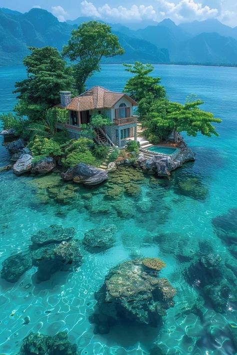 Dream Life House, Pretty Landscapes, Dream Beach, Vacation Places, Beautiful Places To Travel, Beautiful Places To Visit, Pretty Places, Fantasy Landscape, Travel Aesthetic