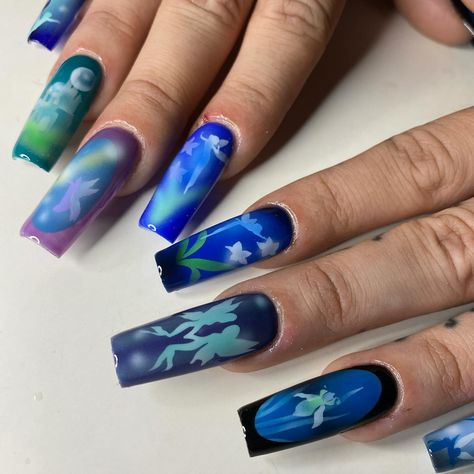 All posts • Instagram Airbrush Nail, Airbrush Nail Art, Airbrush Nails, Dark Fairy, Hot Nails, June 22, Makeup Nails, Vancouver, Nail Art