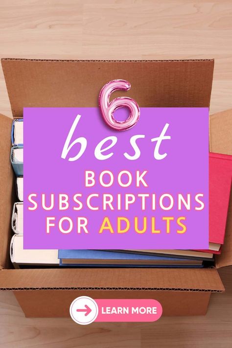 6 Best Monthly Book Subscription Services and Boxes For Adults Book Subscription Boxes, Rory Gilmore Books, Book Subscription Box, Celebrity Books, Gift Subscription Boxes, Book Subscription, Reading Tips, Reading Habits, 100 Book