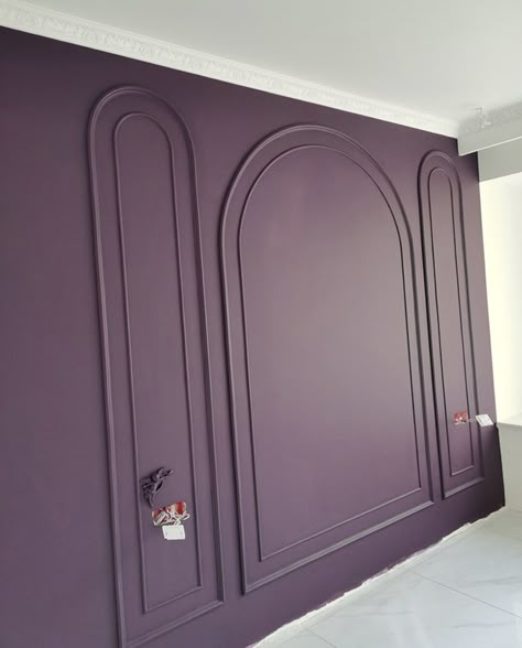 Flexible Moulding, Wall Molding Design, Arch Molding, Flexible Molding, Accent Wall Designs, Picture Frame Molding, Curved Walls, Wall Trim, Wall Ceiling