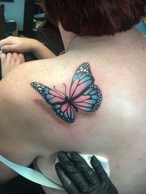 Transgender Tattoo Trans Butterfly Tattoo, Trans Pride Tattoo Ideas, Ally Tattoo Lgbtq, Trans Ally Tattoo, Trans Ftm Tattoo, Trans Tattoos Ftm, Subtle Trans Tattoo, Trans Pride Tattoo, Trans Chest Tattoo