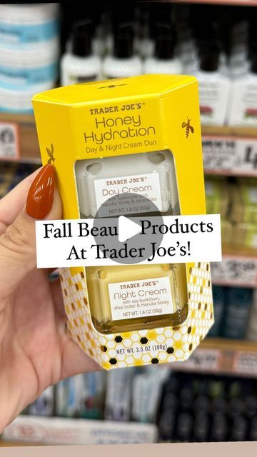 Talia Heskett on Instagram: "Trader Joe’s Fall Beauty Dupes! Have you tried this copycat product? And some other fall favorites are included in the video as well. #traderjoes #traderjoesfoodreviews #traderjoeshaul #traderjoesmusthaves #traderjoescookbook #traderjoesfinds #traderjoeslist #fyp #fypシ #viral #trending  #healthymeal #healthyrecipe #EasyRecipe #EasyRecipes #traderjoestalia #heathymealideas #groceryshopping #traderjoesnew #traderjoesnewproducts #dupes #dupe #beauty #BeautyTok #beautyhacks #fall #fallbeauty" Trader Joe's Must Haves, Trader Joe’s Skin Care, Fall Beauty, Trader Joe’s, Trader Joe, Autumn Beauty, Food Reviews, Fall Favorites, Health And Beauty Tips