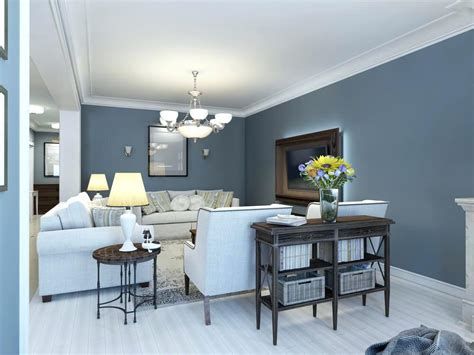 Grey Paint Living Room, Blue Grey Living Room, Good Living Room Colors, Greg Natale, Grey Walls Living Room, Bright Paint, Walls Ideas, Brown Living Room Decor, Living Room Wall Color