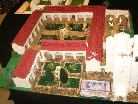 california spanish mission san juan capistrano model - Google Search Longhouse Project, California Missions Project, San Juan Capistrano Mission, St Josephs Day, Winter Homes, Junipero Serra, San Diego Mission, Interstate 5, Spanish Mission