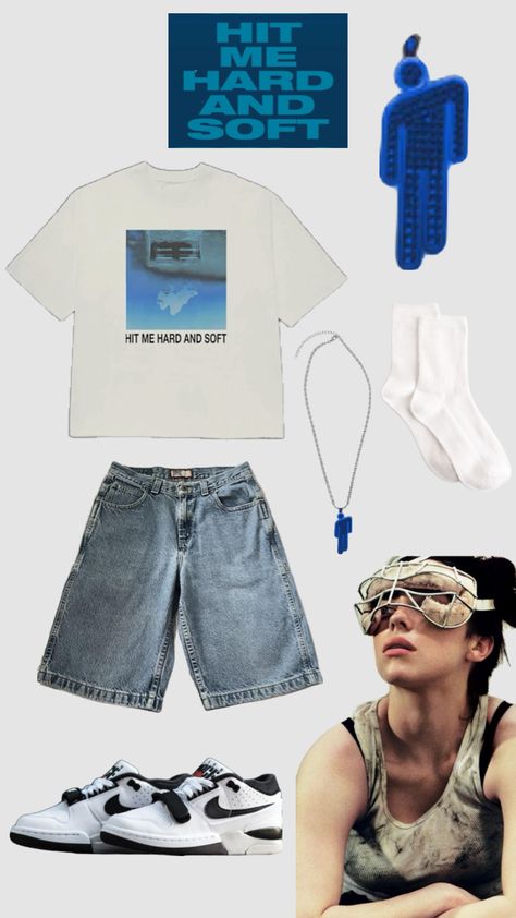 hit me hard and soft outfit inspo for tour!!! Billie Eilish Hit Me Hard And Soft Concert Outfits, Billie Eilish Concert Fit Ideas, Hit Me Hard And Soft Billie Eilish Outfit Ideas, Billie Outfit Ideas, Hit Me Hard And Soft Concert Outfit, Billie Eilish Hit Me Hard And Soft Merch, Hit Me Hard And Soft Outfit Ideas, Billie Eilish Hmhas Tour Outfit Ideas, Billie Concert Outfit Ideas