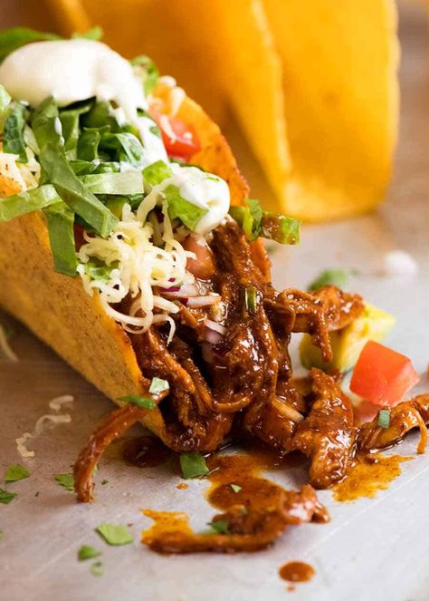 Chicken Tex Mex Recipes, Best Chicken Tacos Recipe, Authentic Mexican Chicken Recipes, Chicken Taco Filling, Taco Inspiration, Mexican Grilled Chicken, Chicken Tacos Recipe Easy, Tin Eats, Taco Filling