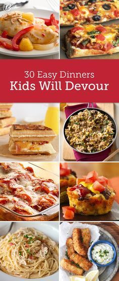 Keep your picky eaters happy all fall long by serving any one of these simple, kid-friendly meals. Dinners For Picky Eaters, Dinner Ideas For Kids, Easy Kid Friendly Dinners, Kid Friendly Dinner, Toddler Snacks, Easy Dinner Ideas, Lunch Menu, Dinners For Kids, Picky Eater Recipes