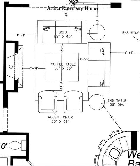 Great Room Furniture Layout, Family Room Furniture Layout, Great Room Layout, Large Living Room Layout, Fireplaces Layout, Family Room Layout, Sofa Layout, Living Room Plan, Narrow Living Room